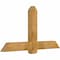 Ekena Millwork Eugene Rough Sawn Timber Gable Bracket, Western Red Cedar, 60"W x 32"H x 4"D x 6"F, 13/12 Pitch GBW060X32X0406EUG00RWR - alternate 2